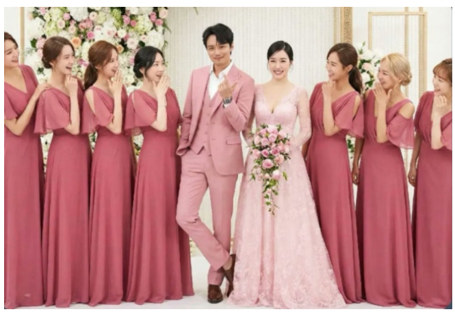 변요한·티파니·소녀시대 멤버 웨딩화보