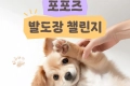 포포즈 발도장 챌린지 이벤트