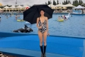 한그루, 눈을 어디다 둬야해…아슬아슬한 얼룩말 모노키니