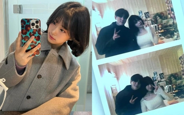 '윤후♥' 최유빈, 커플 사진 공개했다