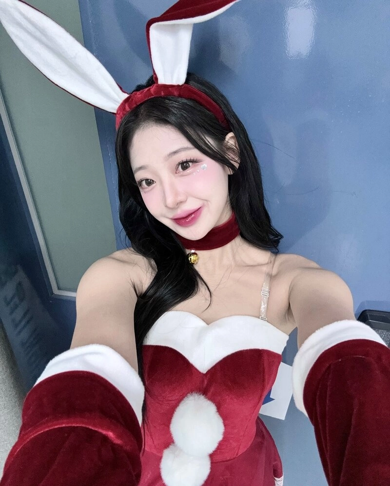 치어리더 우수한 윗슴골 귀여운 토끼에 산타는 반칙이지!