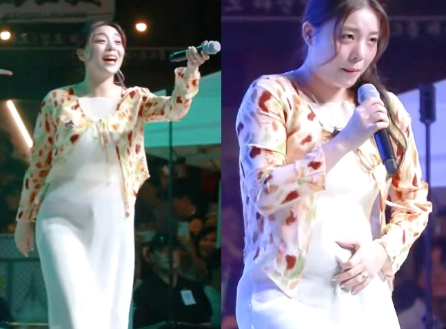 에일리 쏟아지는 임신 축하에 찬물..소속사 '예비 엄마? 오해다' 황당