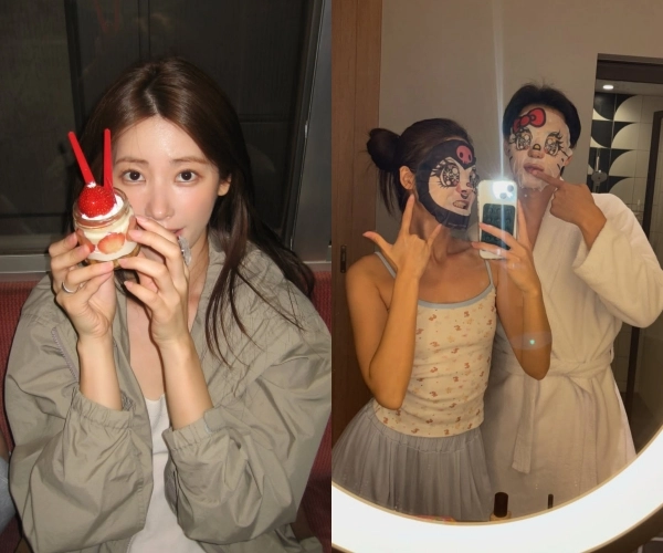 기희현♥이상윤, 열애 직접 알리더니..대놓고 럽스타 폭주 "좋아죽네"
