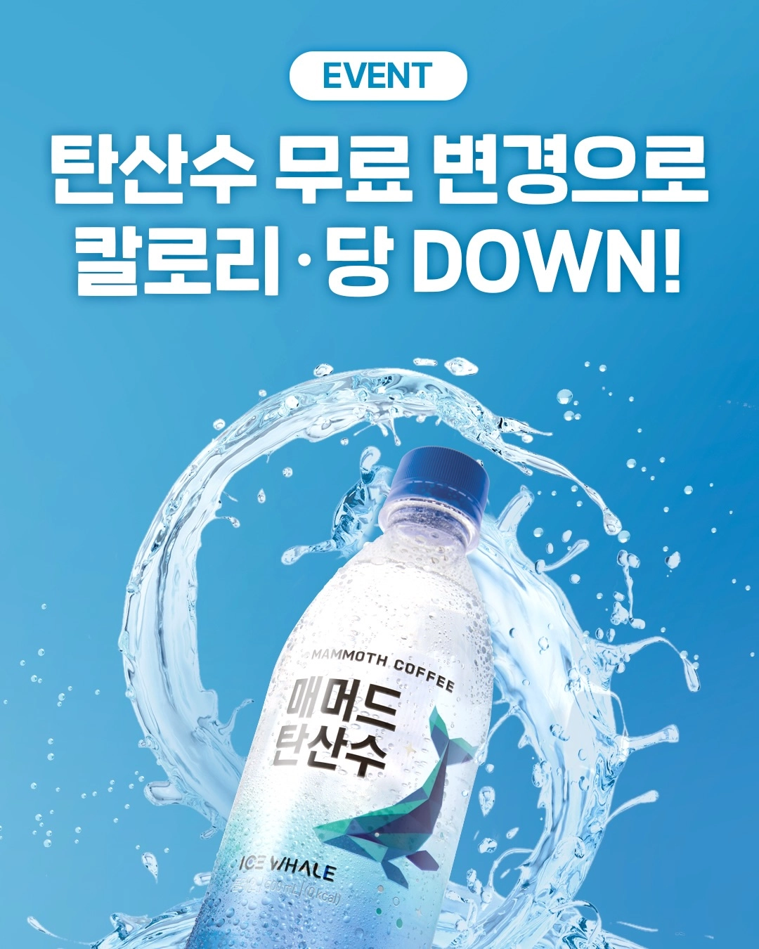 매머드커피 모든 에이드에 무료로 선택 이벤트