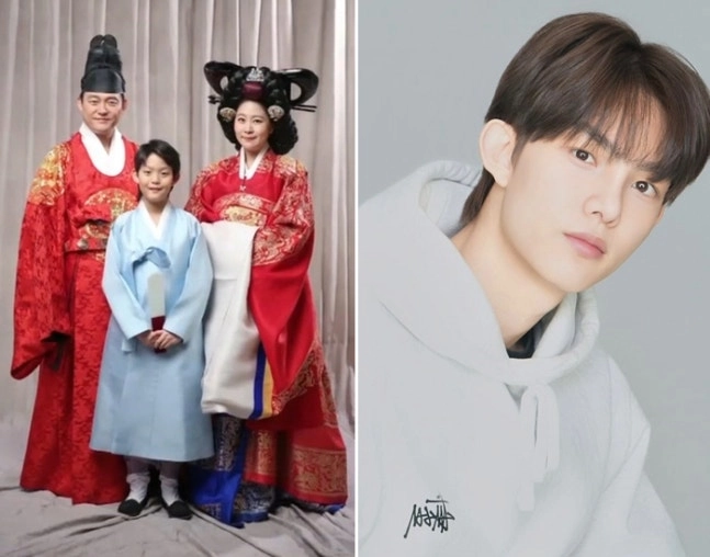 김지영♥남성진 아들, 훈남으로 폭풍 성장..3대째 배우 집안 되나