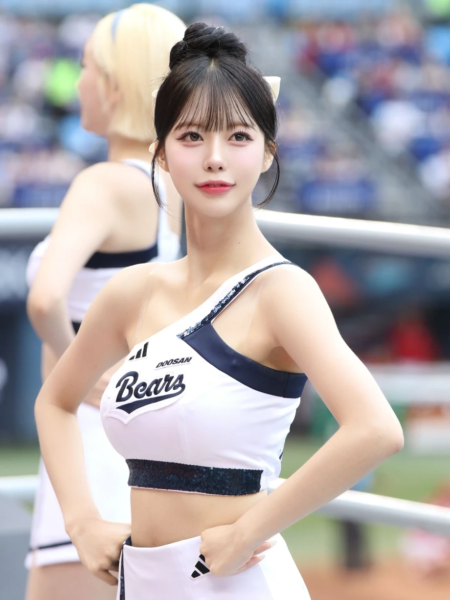 치어리더 주예지 야드랑이 원오프솔더 브라탑