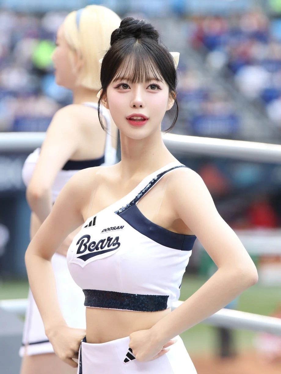 치어리더 주예지 야드랑이 원오프솔더 브라탑