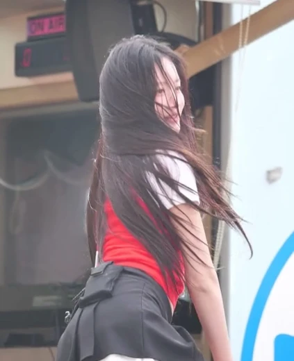 하이키 서이 엉밑살 검정 테니스치마