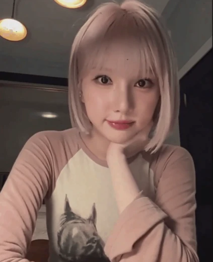 비비지 은하 가슴라인 라방 중인 요망한 흑마 백마 티셔츠