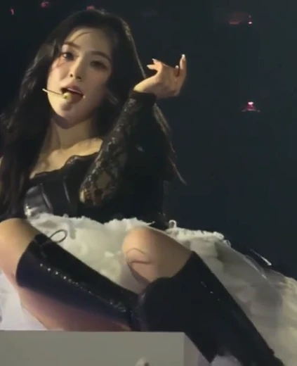 아이린 엉벅지 단독 콘서트 란제리룩 프릴치마