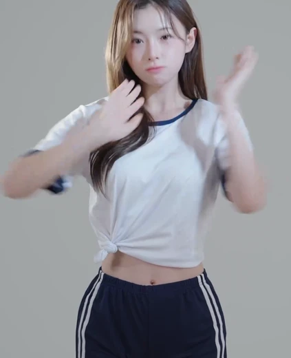 치어리더 김나연 허벅지 학교 체육복 청순 미모