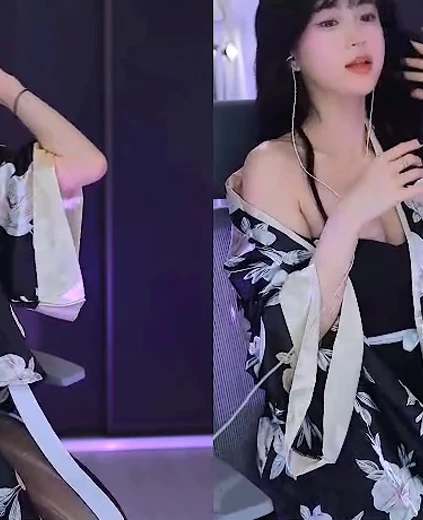 지피티 가슴골 노출한 기모노 문월 보다가 와이프한테 딱 걸린