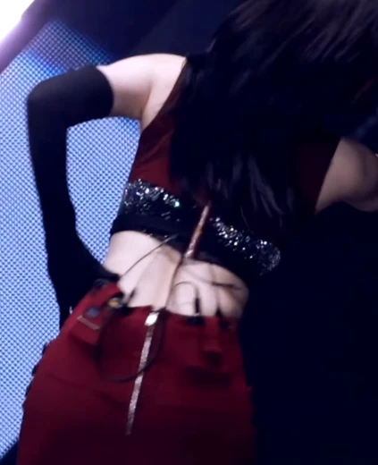 있지 류진 엉덩이 뒷지퍼 레드벨벳 바지 달라붙은 Y존