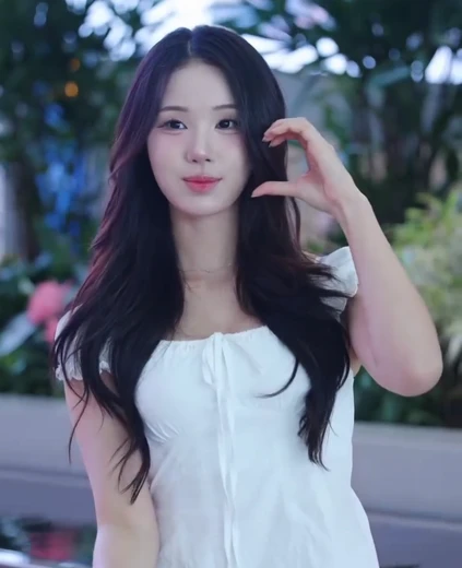치어리더 고예지 야드랑이 사복 화이트 원피스 아이돌 미모